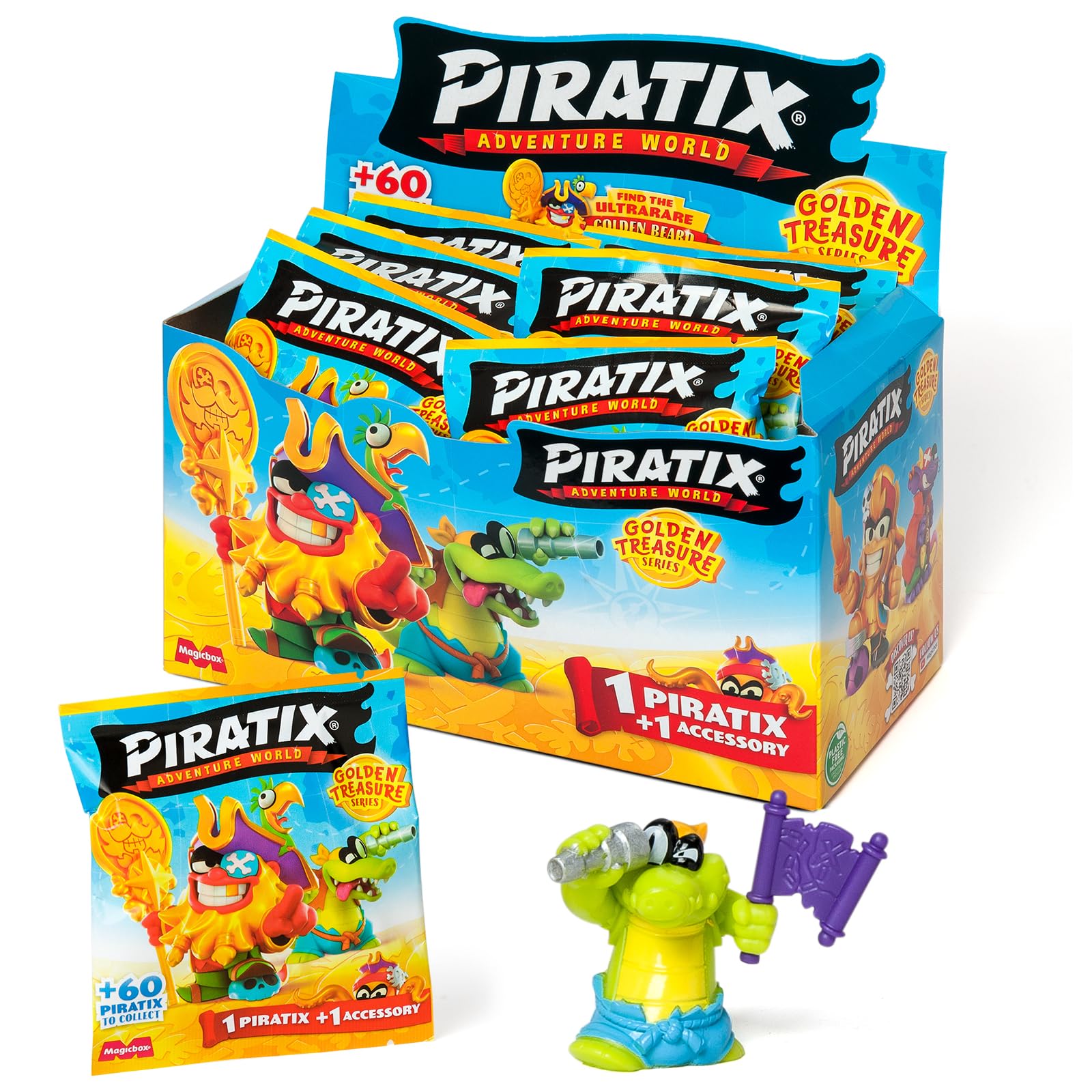PIRATIX ADVENTURE WORLD Golden Treasure & King Shark Series